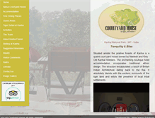 Tablet Screenshot of courtyardhousekanha.com